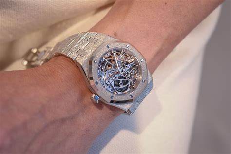 frosted audemars piguet replica|audemars piguet gold case.